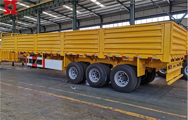 مقطورة مسطحة مع Sidings