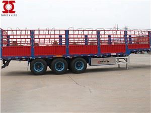 40ft سياج نصف مقطورة