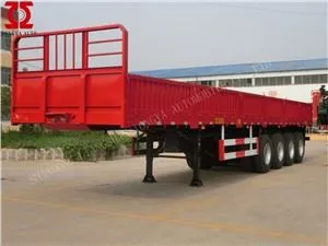 4axles Side Wall مقطورة
