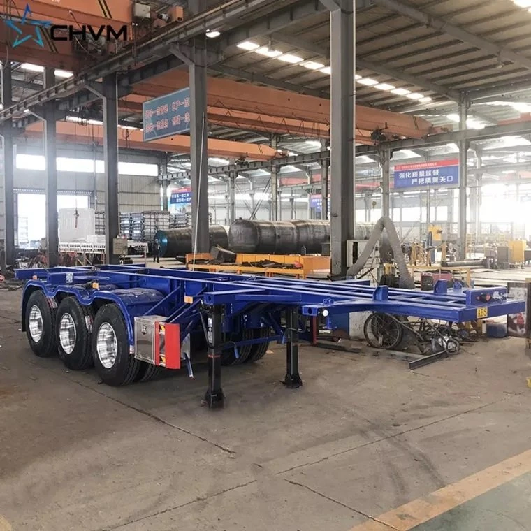 40FT Container Skeleton Truck مقطورة