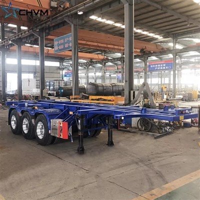 40FT Container Skeleton Truck مقطورة