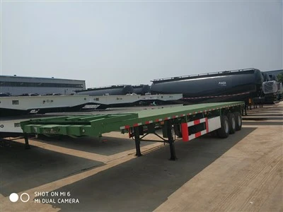 40ft مقطورة شاحنة مسطحة