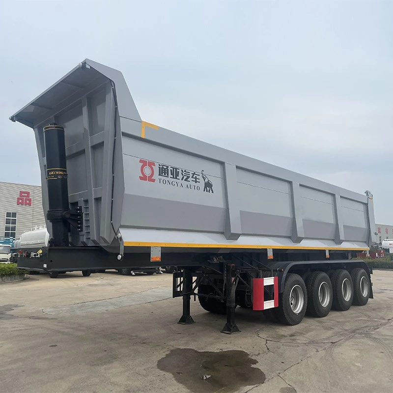 60T DUMP SEMI مقطورة مع شهادة OTTC