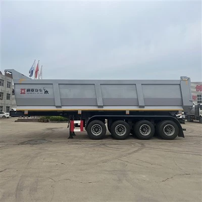 60T DUMP SEMI مقطورة مع شهادة OTTC